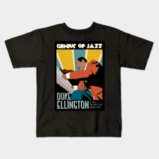 Duke Ellington Original Jazz Poster Kids T-Shirt